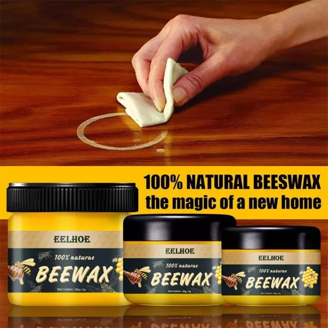 Beeswax Furniture Polish,Wood Seasoning Beewax - Naturals Wood Wax Traditional'