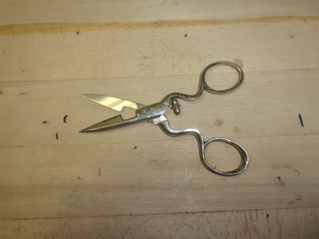 antique button hole scissors FREE SHIPPING