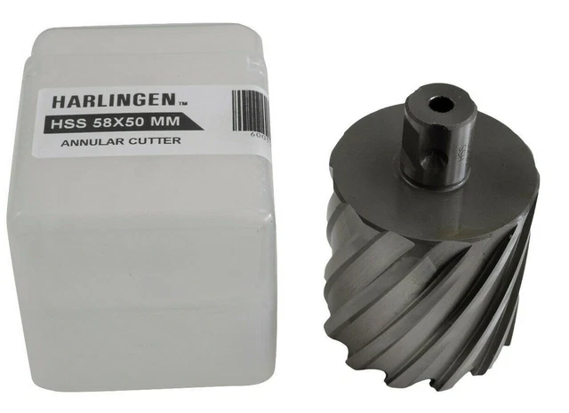 58x50mm HSS Annular Broach Cutter -Universal Shank Rotabroach Magnetic Drill