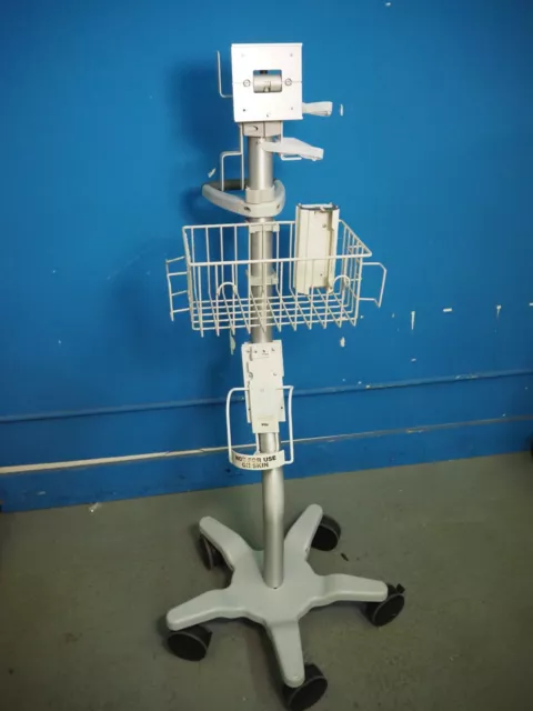 GCX Médico de Liar Soporte Con Cesta , Mango Philips Ge Mindray Paciente Monitor