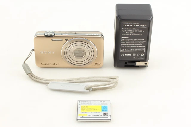 SONY CYBER SHOT DSC WX30 Gold ZB26 EUR 148,58 - PicClick ES