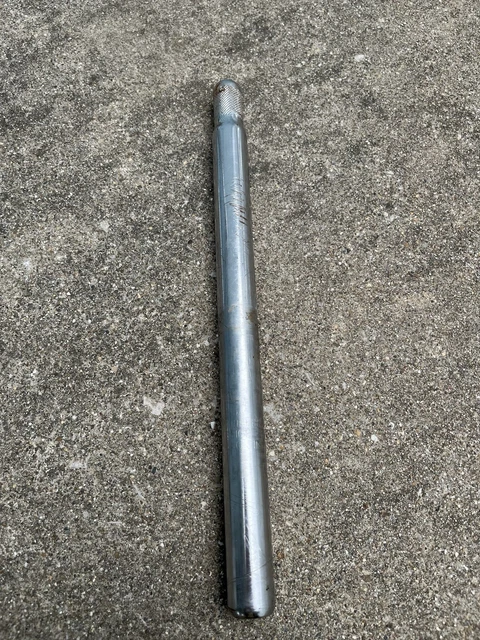 Bike Steel Seatpost Pilar 20.7 X 400mm 7/8/End W/O Support Chrome