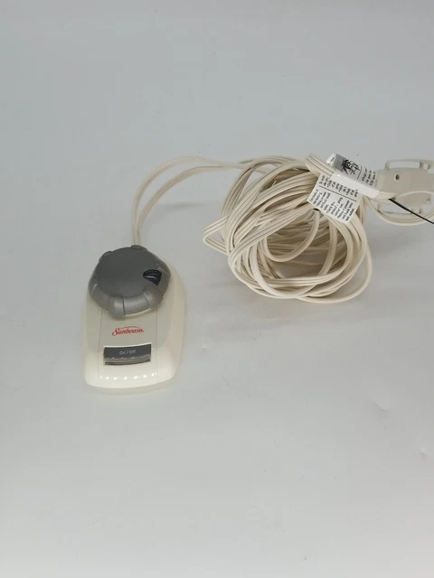 SUNBEAM ELECTRIC BLANKET Controller PAC-321 J85P Cord 3 Prong Control Unit  a1 £8.70 - PicClick UK