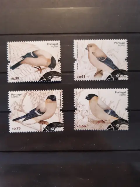 Briefmarken , Portugal Azoren, Vögel, 2008, 545-548, gestempelt