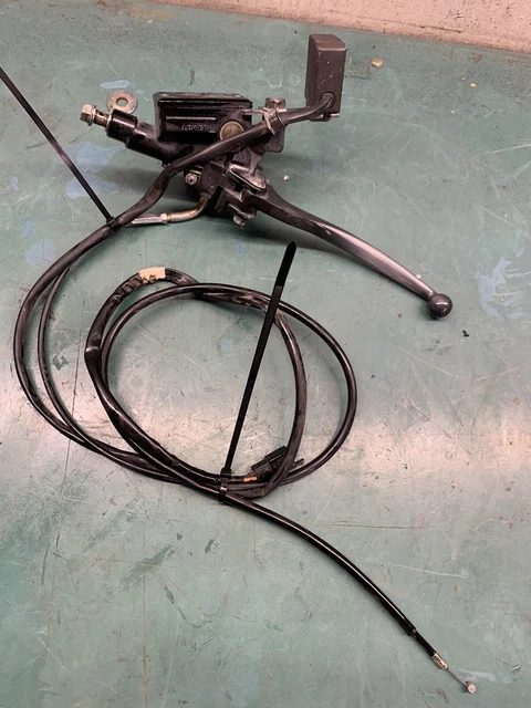 85 HONDA GOLDWING GL1200 LEFT CLUTCH MASTER CYLINDER W/ LEVER choke cable OEM