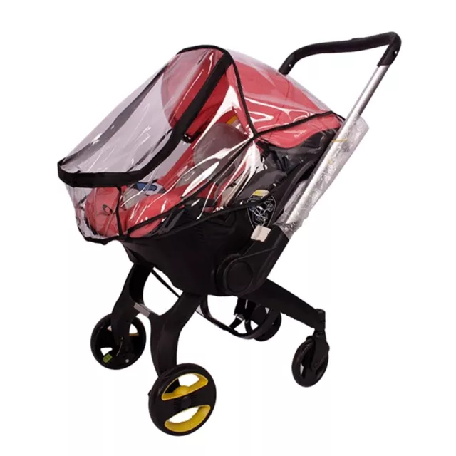 Regenschutz für Kinderwagen, Atmungsaktiv, Doppelter ReißVerschluss, Winddi3038
