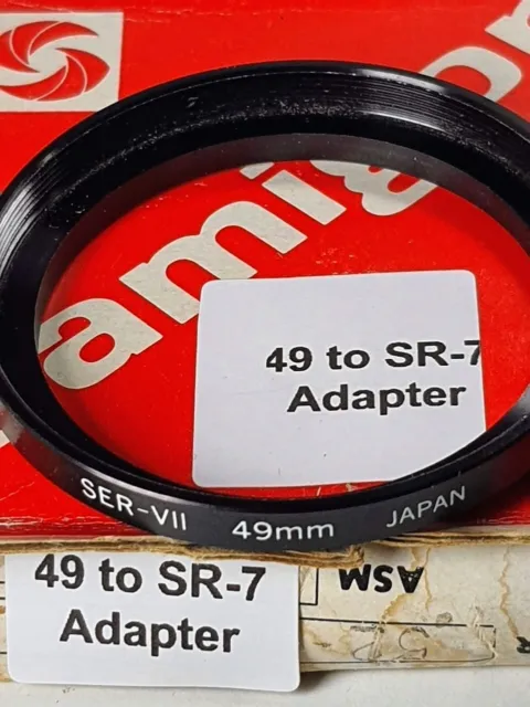 49mm to SER 7 Vii Step-Up Ring Filter Converting Adapter Japan 49-SERIES-7 49-S7