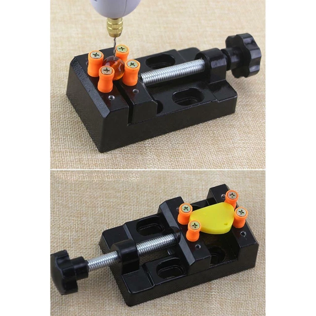 Mini Étau De Table à Pince - Perceuse Universelle - Fixation Rapide Sur Table - Idéal Pour Modélisme, Bijouterie, Petits Objets