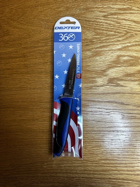 Dexter-Russel 360 Series 3 1/2" Paring Knife Blue  S360-3 1/2