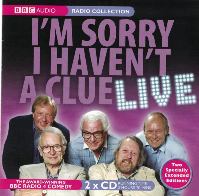 I'm Sorry I Haven't a Clue Live CD Audio Book 2CDS