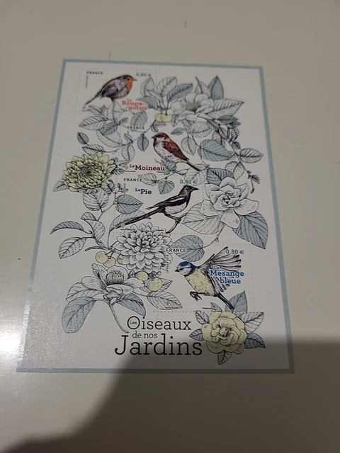 Feuillet De Timbres Russie 1995 - Oiseaux Chanteurs - Neuf Sans Charnière - G007