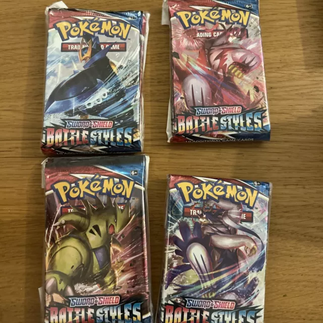 Pokémon TCG: Sword & Shield Battle Styles Blister Pack with 3 Booster Packs