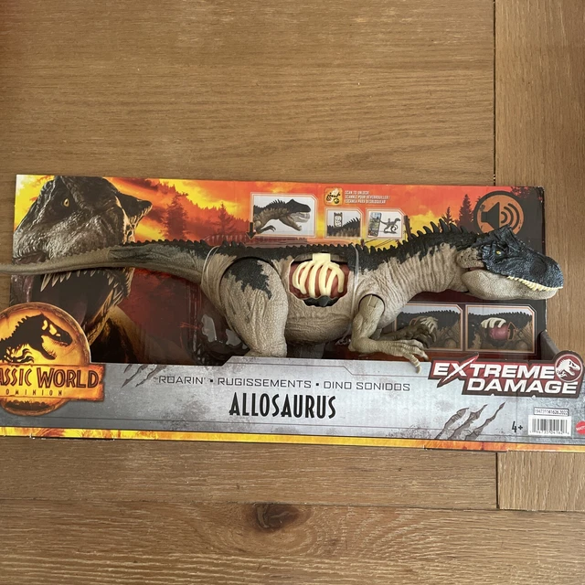Jurassic World – Allosaurus 44,5 Cm Articulé Avec Sons – Mattel HFK06