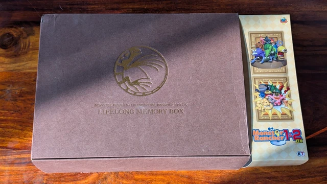 RARE MONSTER RANCHER 1&2 DX Lifelong Memory Box Switch 25th