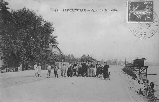 Cpa 94 Alfortville Quai De Morville