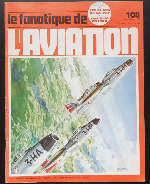 Le fanatique de l'aviation - numéro 108 - Novembre 1978