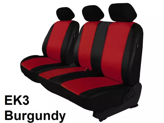 UNIVERSAL FRONT SEAT COVERS Fits TOYOTA HIACE ARTIFICIAL LEATHER