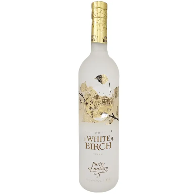 White Birch GOLD Wodka,  40% vol. 6 x 0,7 l, Premium Wodka in besonderer Flasche 2