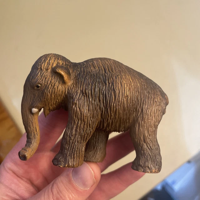 Schleich Woolly Mammoth Baby Retired Model Prehistoric Animal Toy 2004