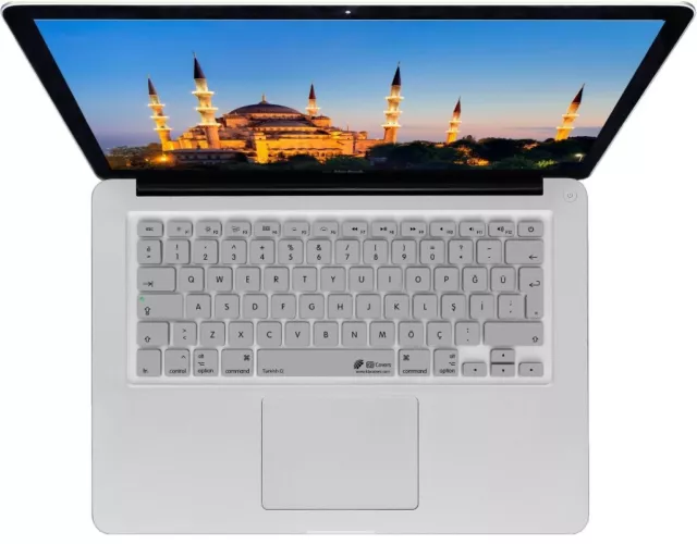 KB Tastatur-Abdeckung Türkisch Türkei Schutz-Cover Skin für MacBook Pro / Air