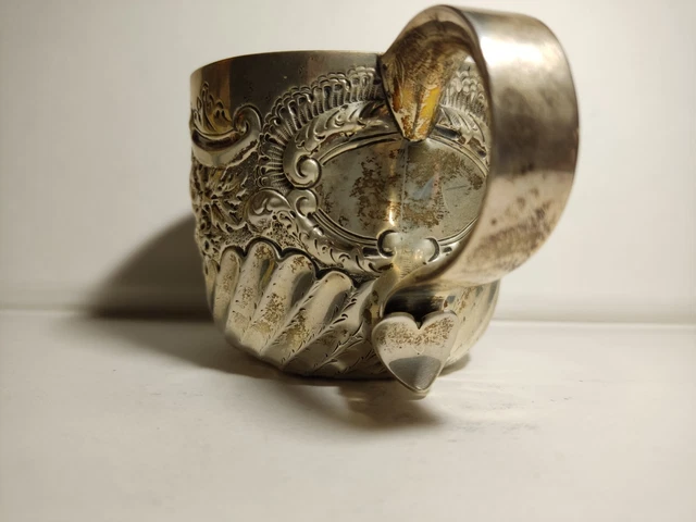 Tazza In Argento Sterling Londra 1891