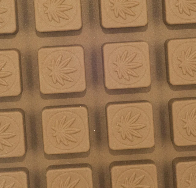 Stampo Per Cioccolato In Policarbonato A Forma Di Foglia Di Cacao: Professionale, Dimensioni 27,5x17,5 Cm, Per Creare Tavolette E Cioccolatini Fai Da Te - 4