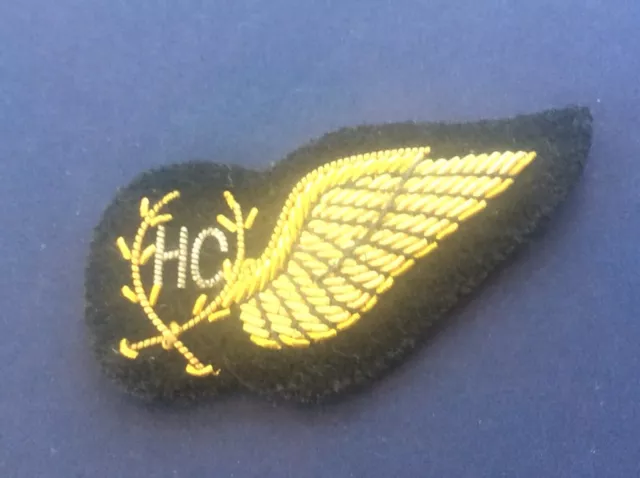 Made Up WW2 Embroidered British Flying Badge RAF WING Patch Brevet HC Insignia
