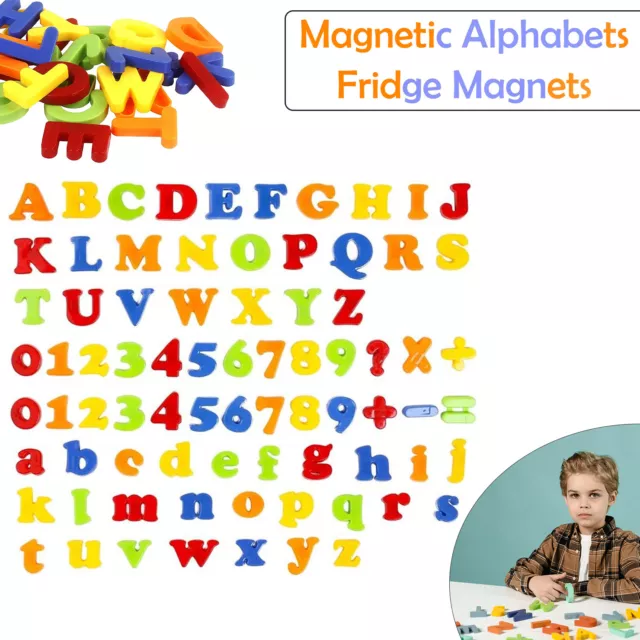 Lettere magnetiche per bambini - Magneti Abc alfabeto in plastica (26 pz)