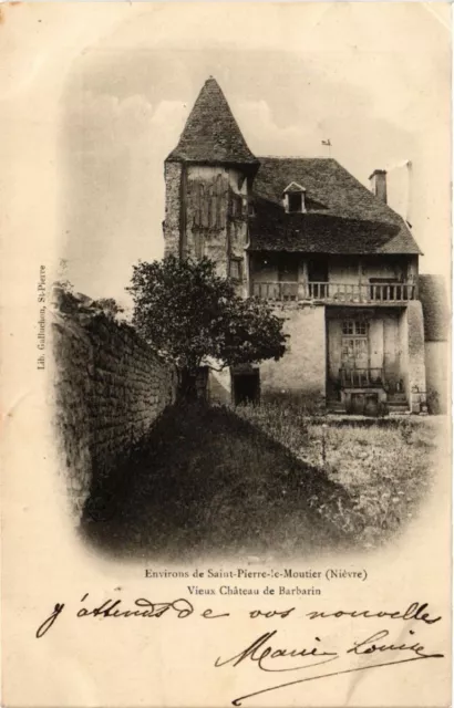CPA AK Env. de St-PIERRE-le-MOUTIER - Vieux Chateau. (456340)