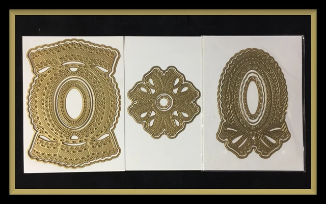 TROQUELES DE CAPA DE BORDE DE TARJETA DE CINTA 3D Anna Griffin......... ¡Hermoso!! ***NUEVO*** #2