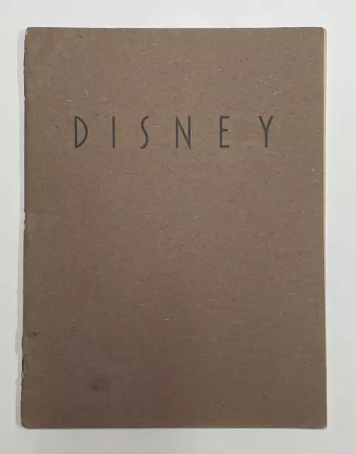 1940 Disney Fantasia Original Program Signed by Gail Papineau and Larry Lansburg