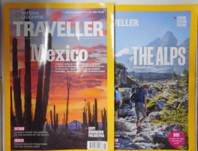 National Geographic Traveller magazine May 2024 Mexico, Birmingham, Vietnam