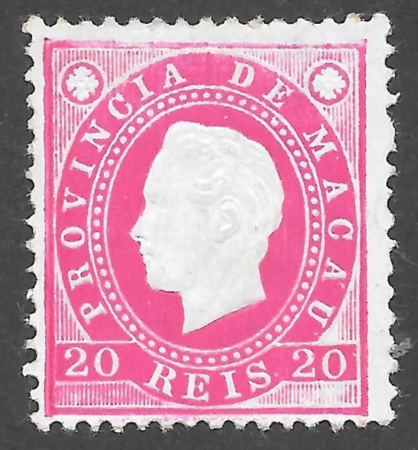 Macau (1888) - Scott # 37,  MNG