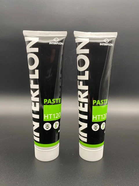 2x Interflon Paste HT 1200 Tube 150ml Hochtemperatur MicPol Montagepaste 8712642084745 2x Interflon Paste HT 1200 Tube 150ml Hochtemperatur MicPol Montagepaste 8712642084745