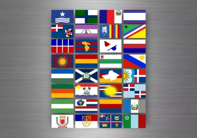 Aufkleber sticker bundesstaat lander flagge flaggen stempel fahne