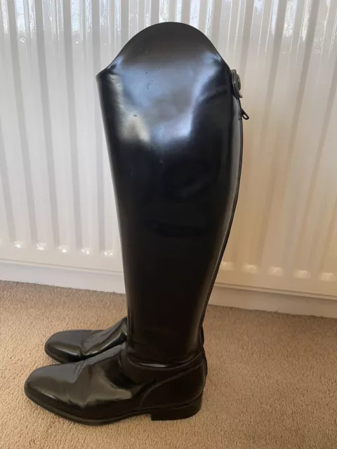 Sarm Hippique Long Dressage Riding Boots Italian Leather UK 40