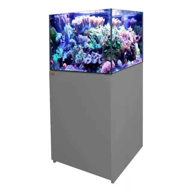 90 Gallon Silver Coral Reef Aquarium Tank Ultra Clear transpare Glass with Sump