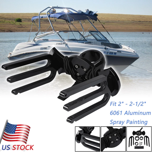 MARINE BOAT WAKEBOARD Tower Rack Bat Angle Water Skiing Surfboard