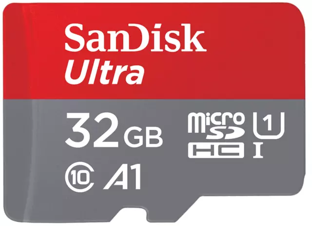 SanDisk Ultra Micro SD 32GB 64GB 128GB Class 10 SDHC SDXC Memory Card & Adapter