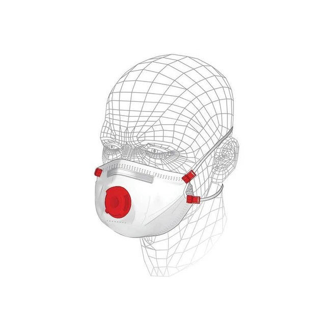 Vitrex Premium Respiratore Multiuso Valvola P3 (confezione 3)