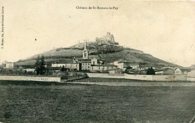 Carte Château de SAINT ROMAIN LE PUY