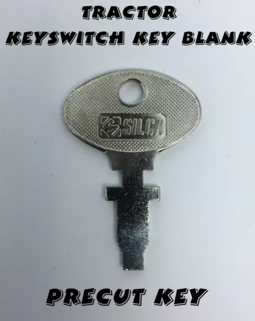 TRACTOR Precut  Keyswitch Key FIAT-Bosch-Lucas Made By SILCA Italy