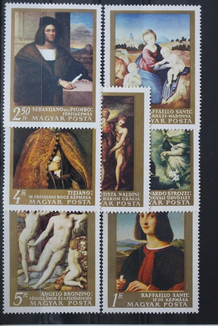 Ungarn 2465-2471 postfrisch #UU714