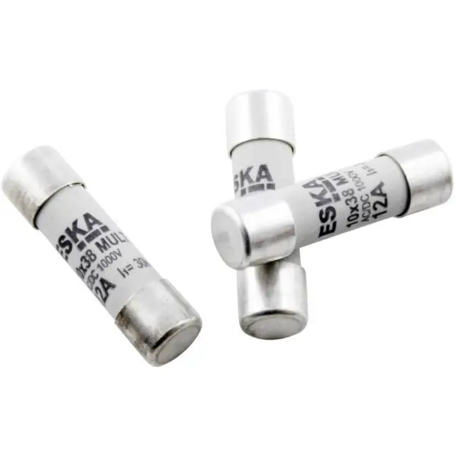 Micro-fusible ESKA 1038620 (Ø x L) 10.3 mm x 38 mm 2 A 500 V rapide -F- 1 pc(s)