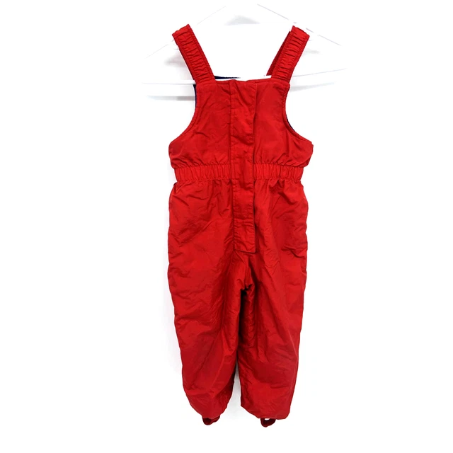Toddler's LL Bean Red Snow Pants Size 3T