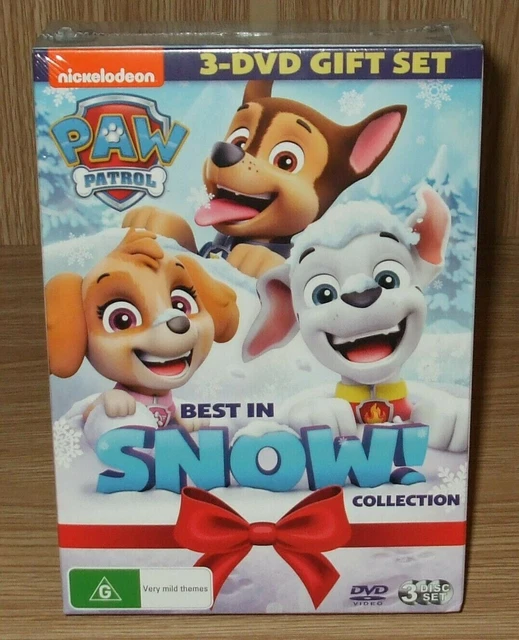 Paw Patrol - Best In Snow! 3-Movie Collection DVD 3-Disc Set Brand New & Sealed