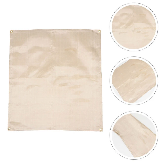 FYJENNICC 3 Coperte Antincendio In Fibra Di Vetro 99x99 Cm - Con Nastri In Cotone Ignifugo