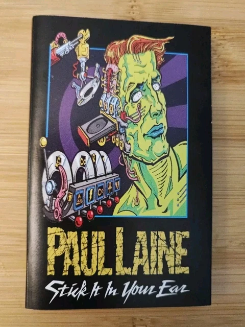 PAUL LAINE - Stick It In Your Ear CD Elektra 1990 Sealed Promo