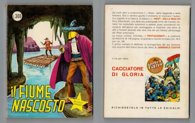 COLLANA COW-BOY n. 130 IL PICCOLO RANGER - IL FIUME NASCOSTO Cepim 1974