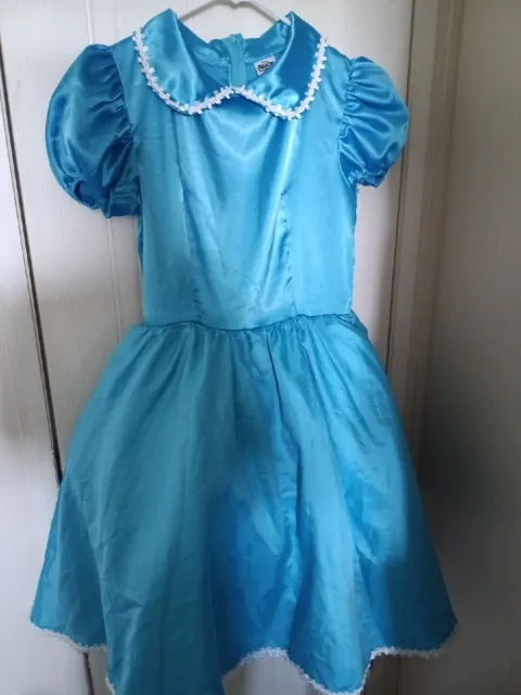 DISNEY STORE ALICE in Wonderland Dress Costume Adult Size 6-8 $40.00 ...